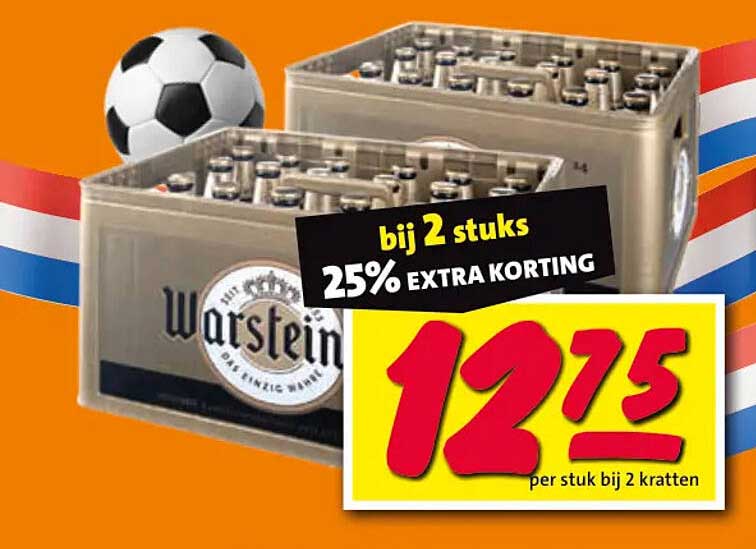 bij 2 stuks 25% EXTRA KORTING