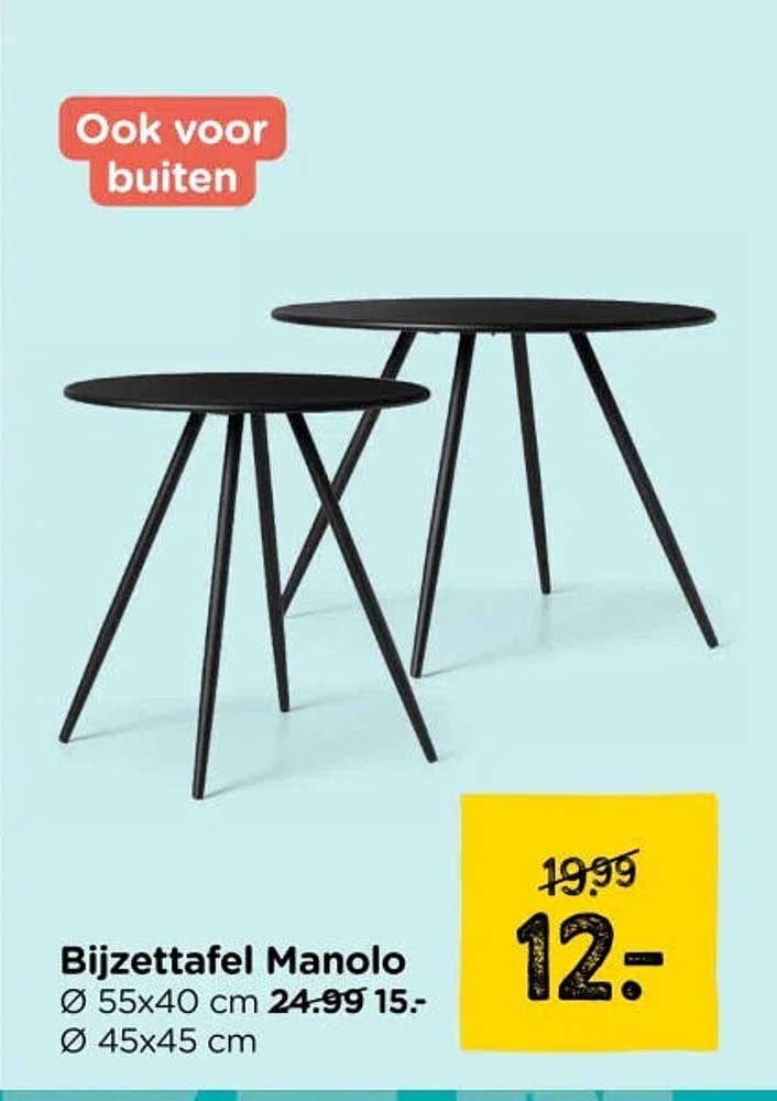 Bijzettafel Manolo