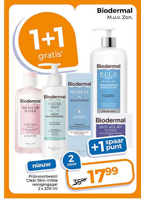 Biodermal 1+1 gratis