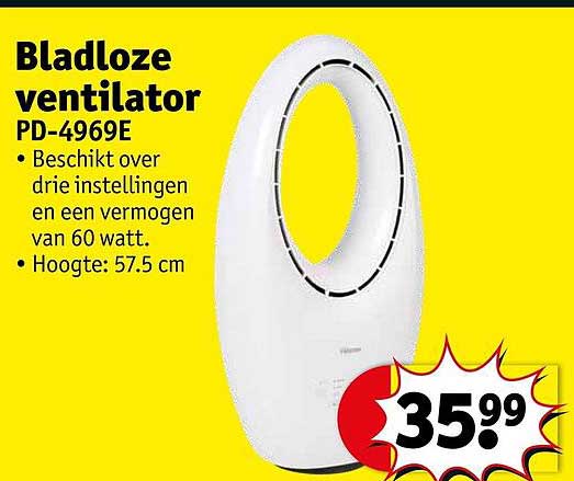 Bladloze ventilator PD-4969E