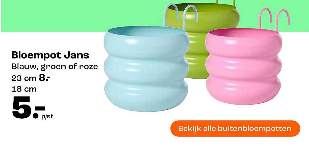 Bloempot Jans