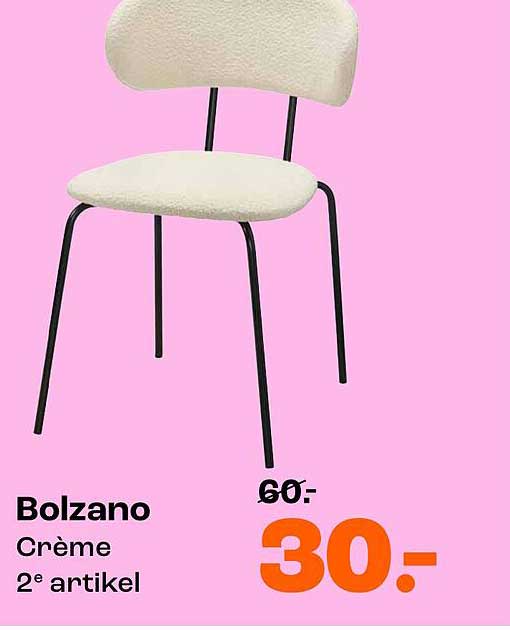 Bolzano Crème 2e artikel