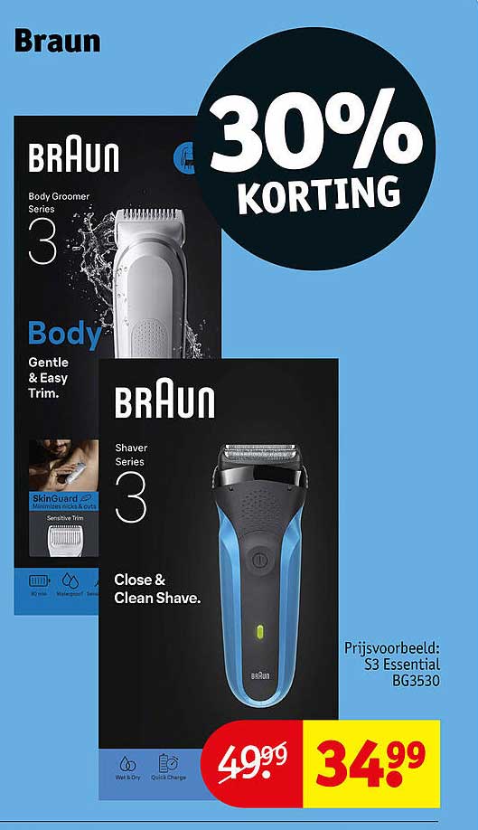 Braun Body Groomer Series 3