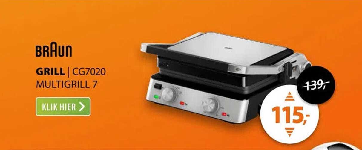BRAUN GRILL | CG7020 MULTIGRILL 7