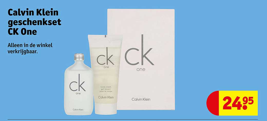 Calvin Klein geschenkset CK One