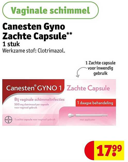 Canesten Gyno Zachte Capsule**