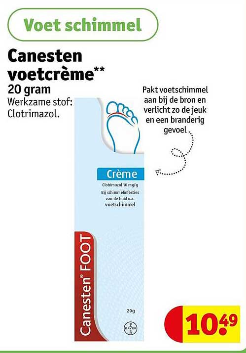 Canesten voetcrème**