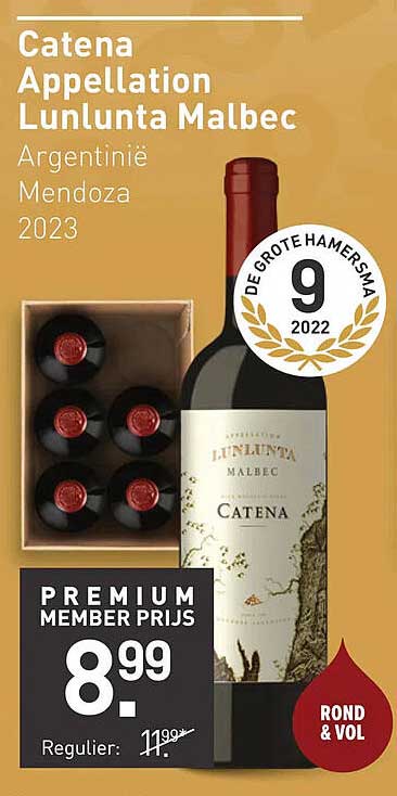 Catena Appellation Lunlunta Malbec Argentinië Mendoza 2023