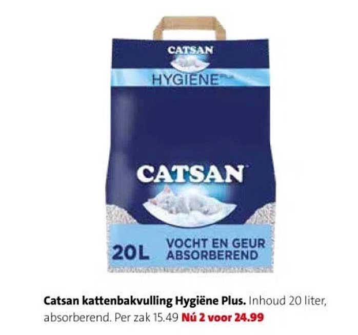 Catsan kattenbakvulling Hygiëne Plus