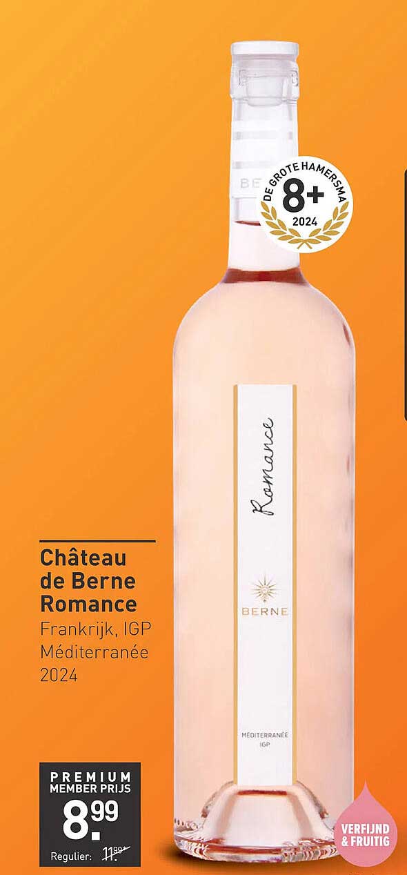 Château de Berne Romance Frankrijk, IGP Méditerranée 2024