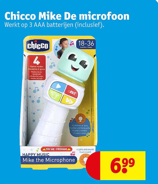 Chicco Mike De microfoon