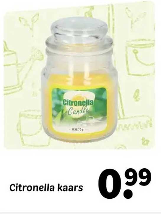Citronella kaars