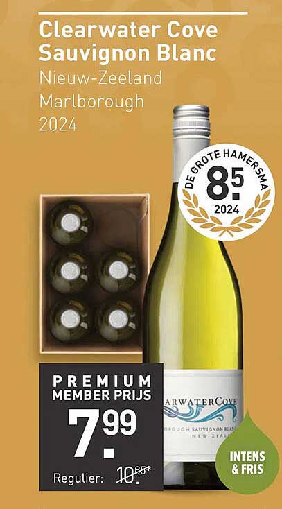 Clearwater Cove Sauvignon Blanc Nieuw-Zeeland Marlborough 2024