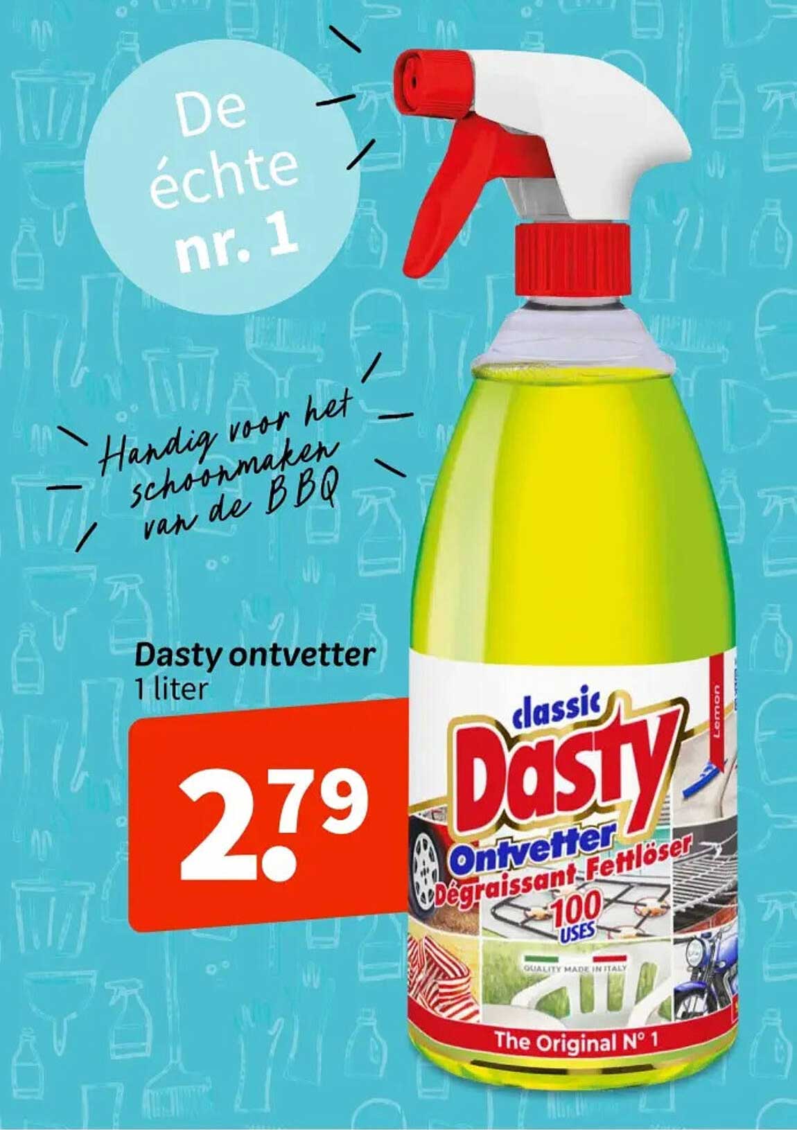 Dasty ontvetter 1 liter