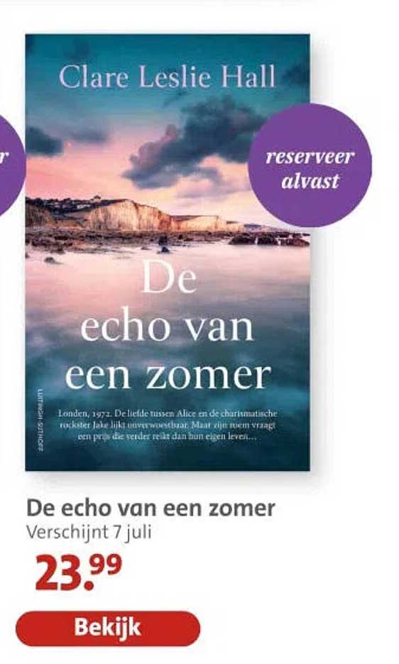 De echo van een zomer
