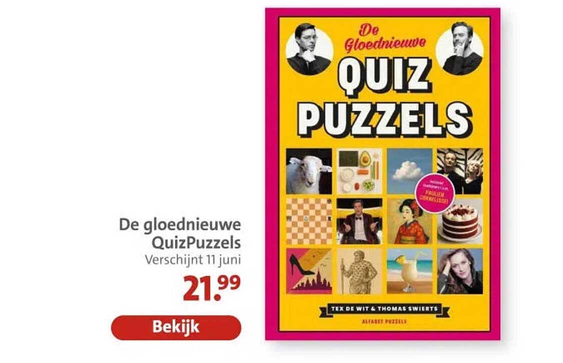 De gloednieuwe QuizPuzzels