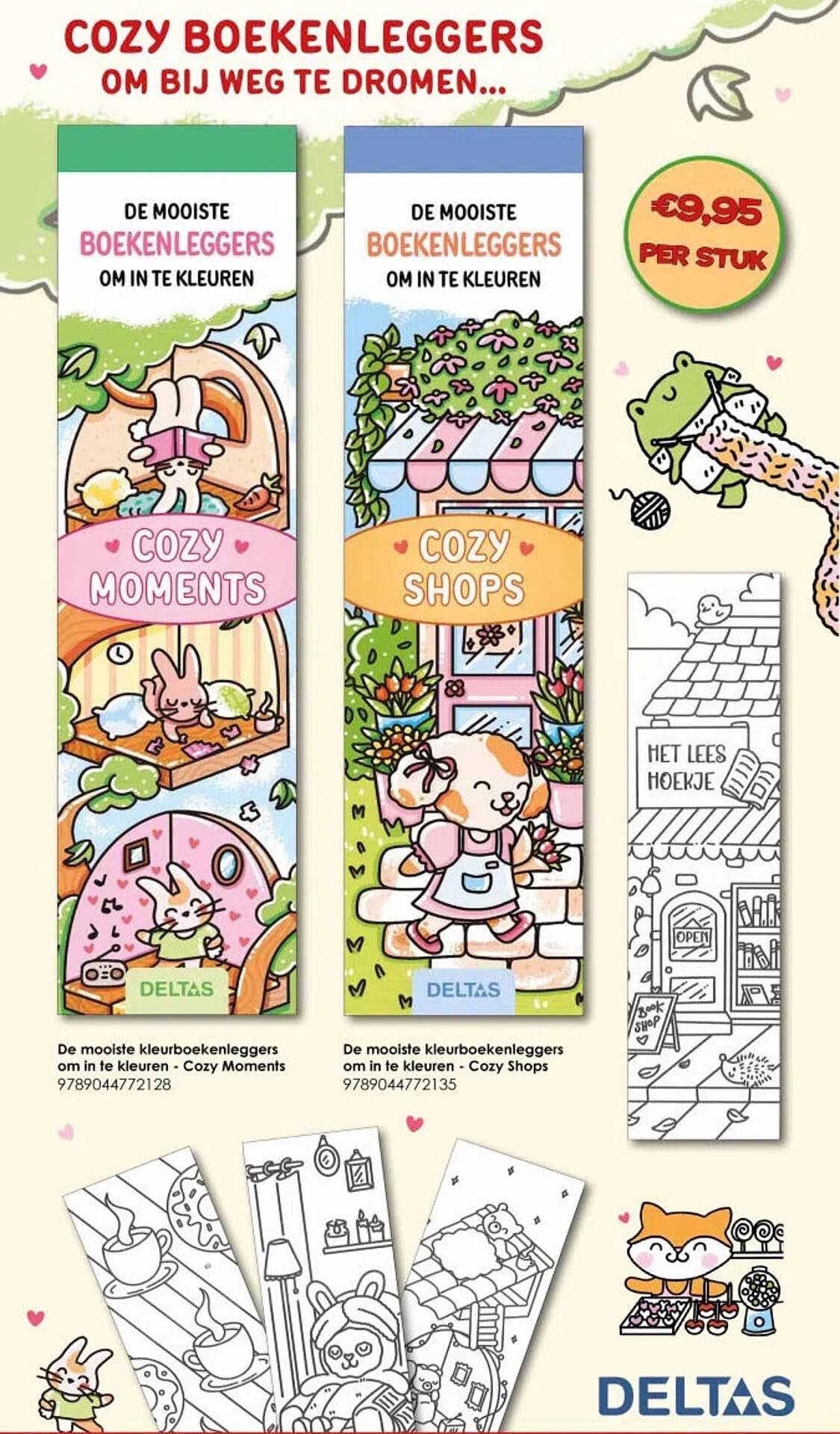 De mooiste boekenleggers om in te kleuren - Cozy Moments