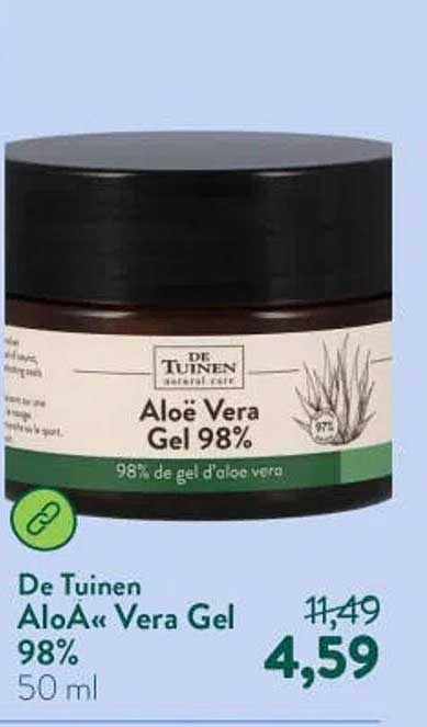 De Tuinen Aloë Vera Gel 98%