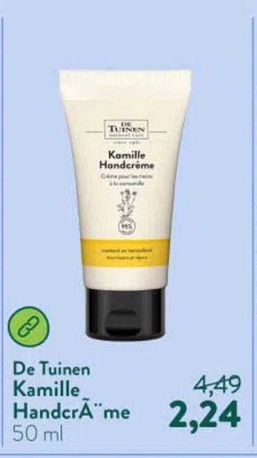 De Tuinen Kamille Handcrème 50 ml