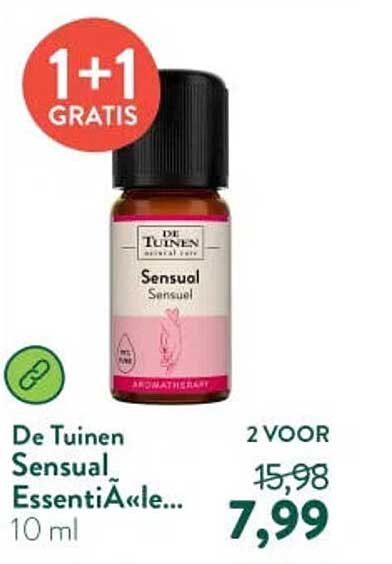 De Tuinen Sensual Essentiële... 1+1 GRATIS