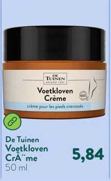 De Tuinen Voetkloven Crème