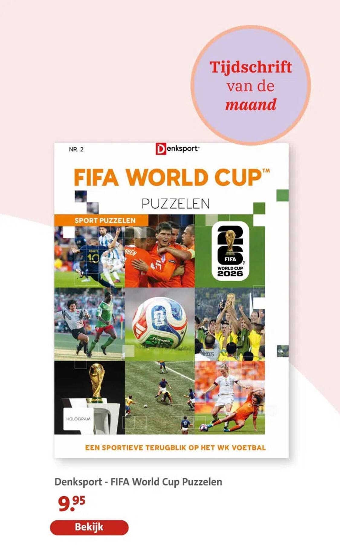 Denksport - FIFA World Cup Puzzelen
