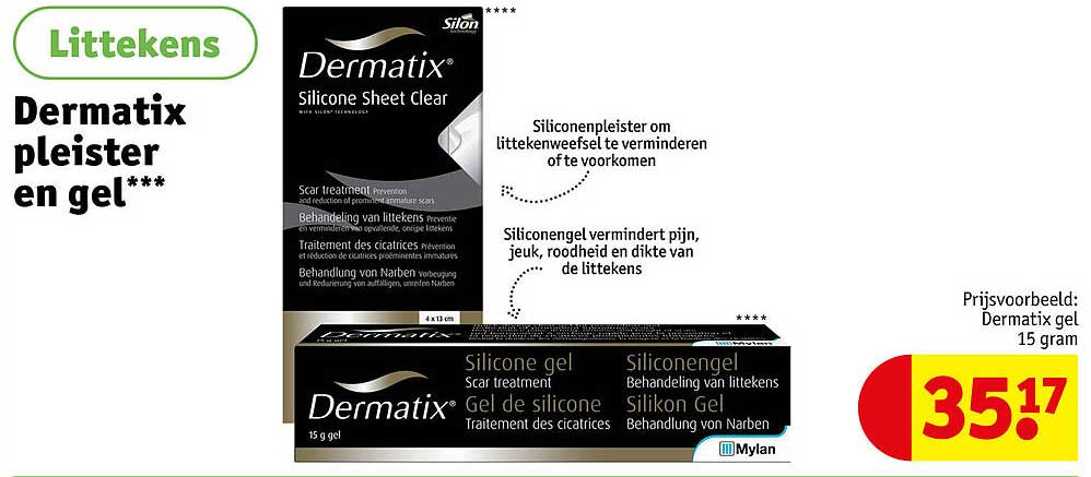 Dermatix pleister en gel***