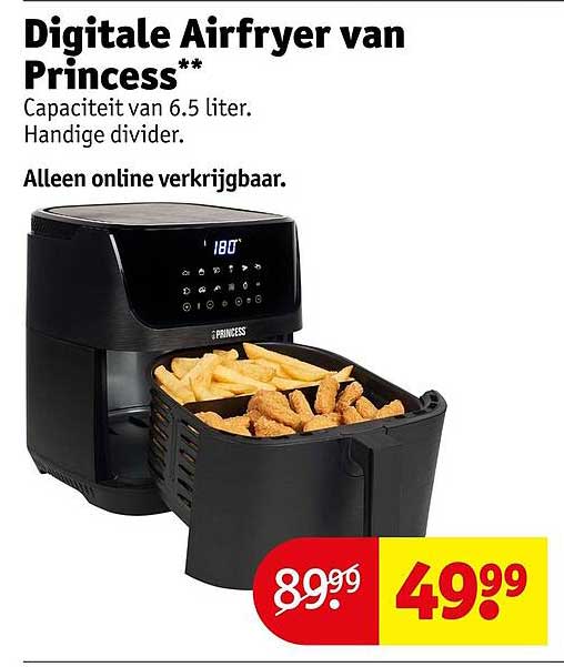 Digitale Airfryer van Princess**