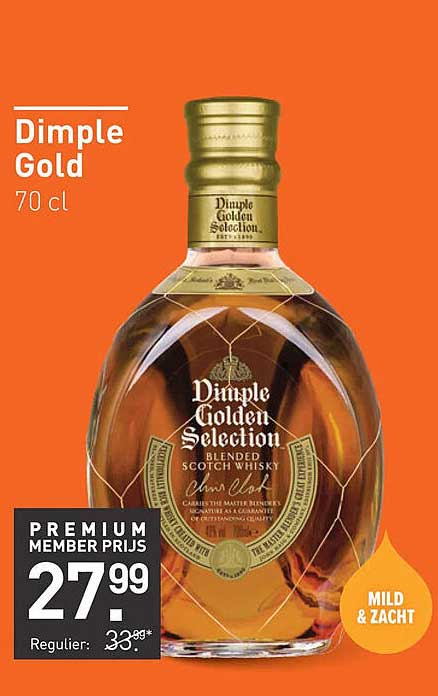 Dimple Gold 70 cl