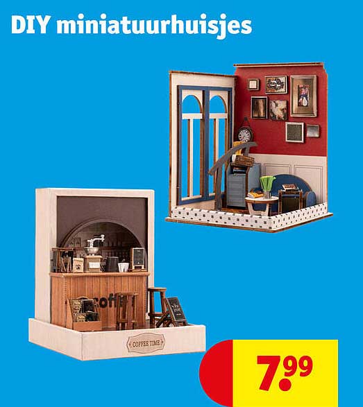 DIY miniatuurhuisjes