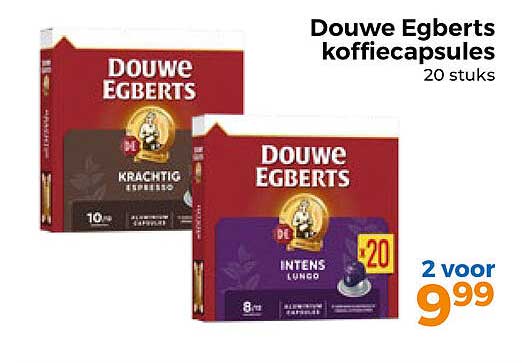 Douwe Egberts koffiecapsules 20 stuks
