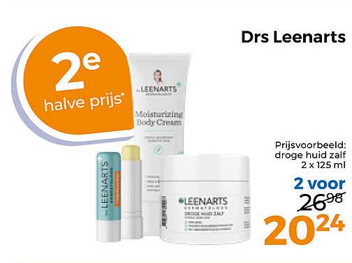 Drs Leenarts 2e halve prijs