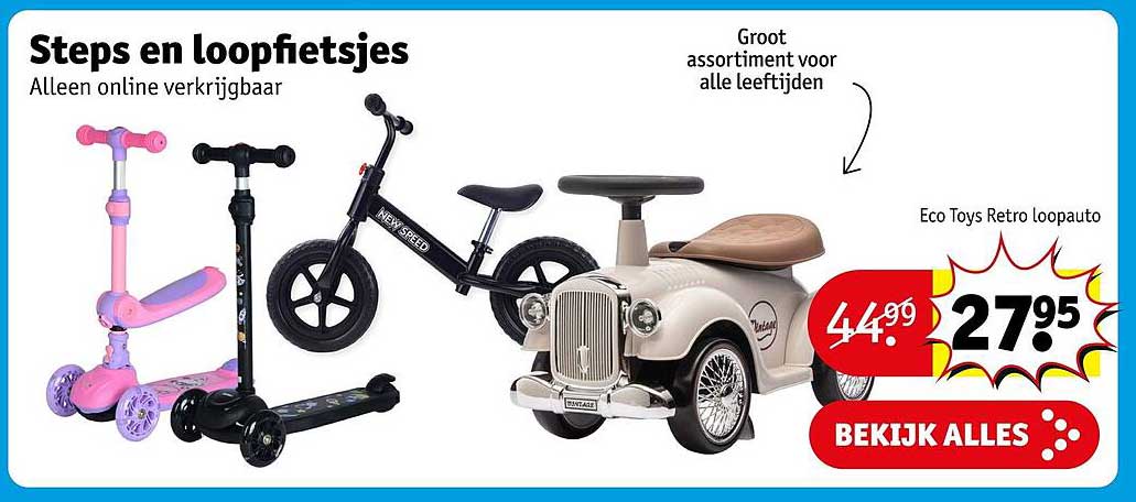 Eco Toys Retro loopauto