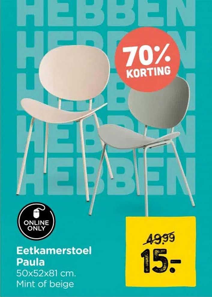 Eetkamerstoel Paula