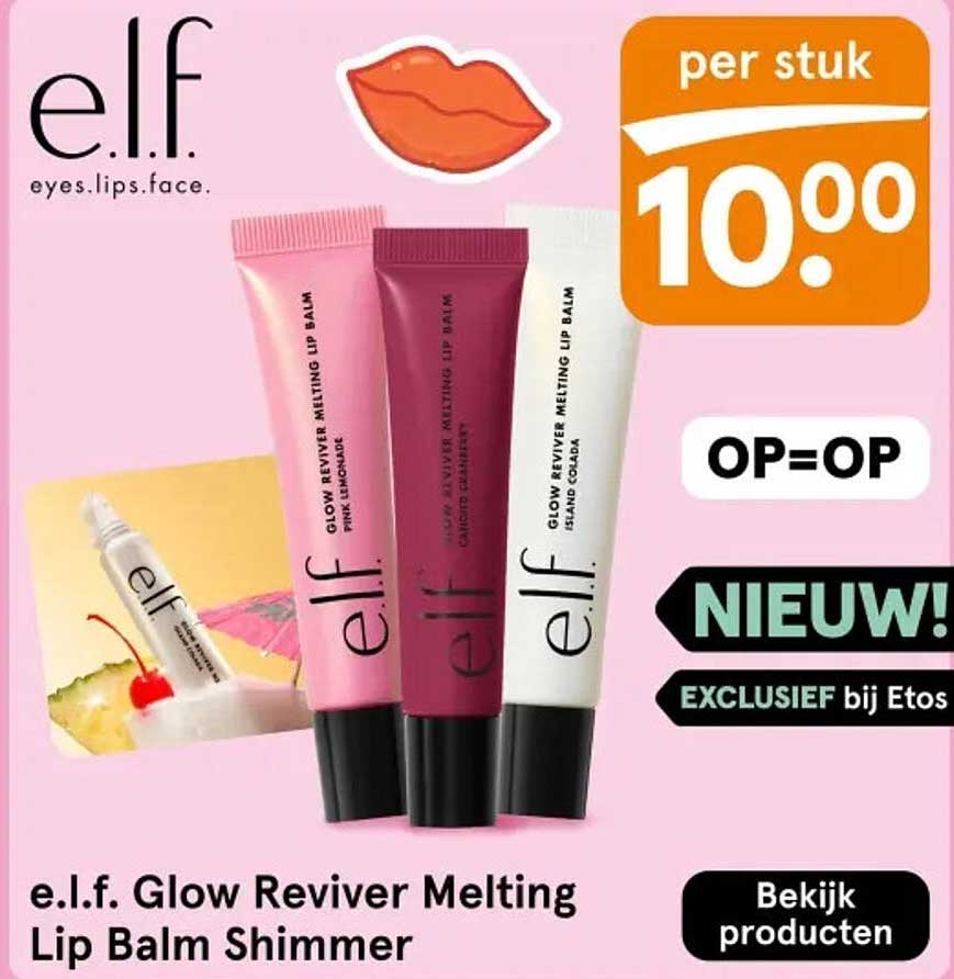 e.l.f. Glow Reviver Melting Lip Balm Shimmer