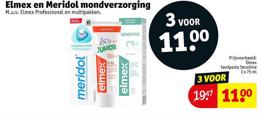 Elmex en Meridol mondverzorging