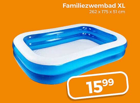 Familiezwembad XL