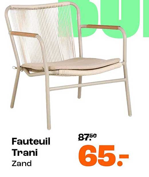 Fauteuil Trani Zand