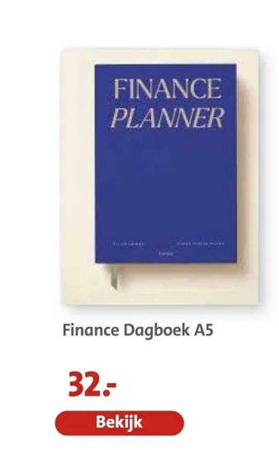 Finance Dagboek A5