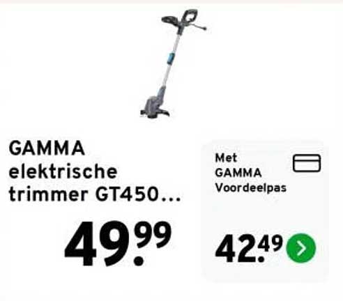 GAMMA elektrische trimmer GT450...