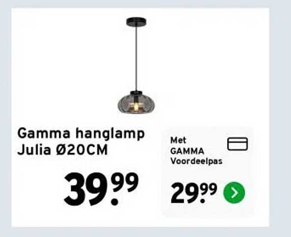 Gamma hanglamp Julia Ø20CM