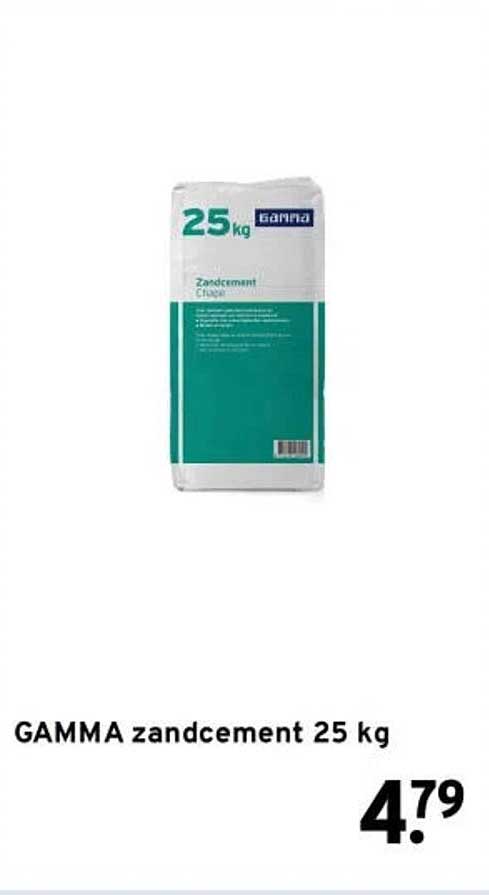 GAMMA zandcement 25 kg