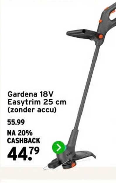 Gardena 18V Easytrim 25 cm (zonder accu)