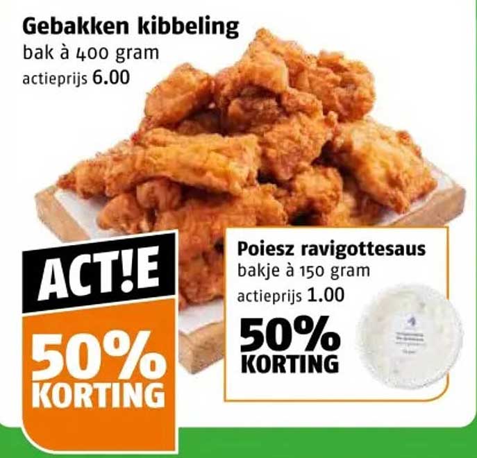Gebakken kibbeling