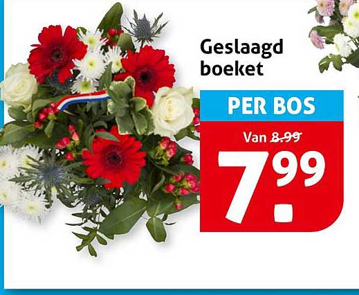 Geslaagd boeket PER BOS
