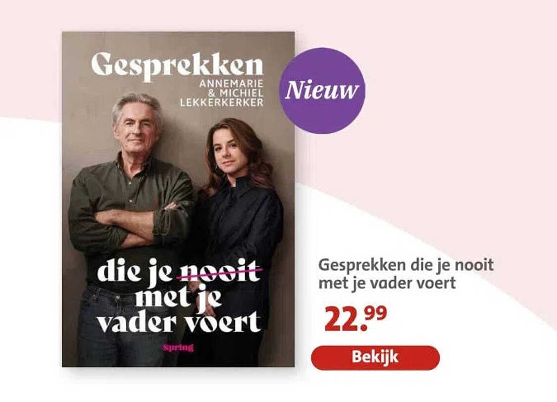 Gesprekken die je nooit met je vader voert Nieuw