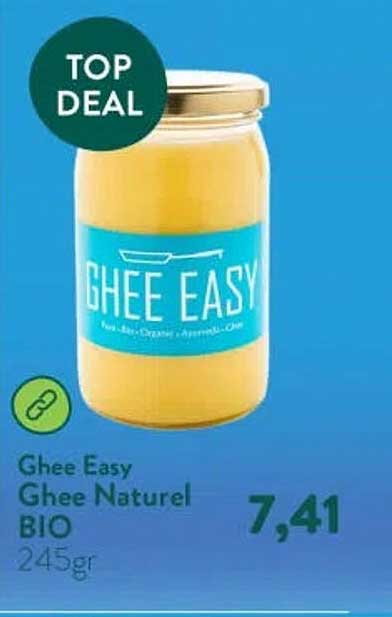 Ghee Easy Ghee Naturel BIO 245gr