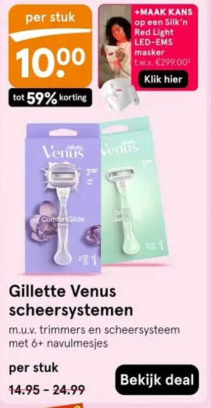 Gillette Venus scheersystemen