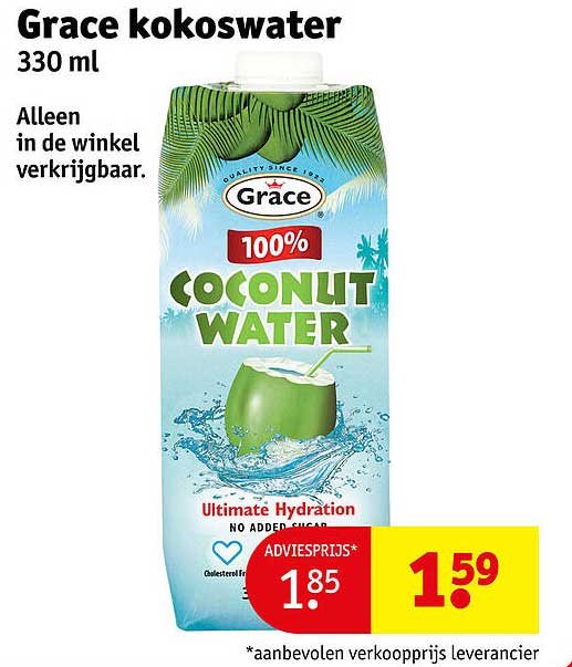 Grace kokoswater 330 ml