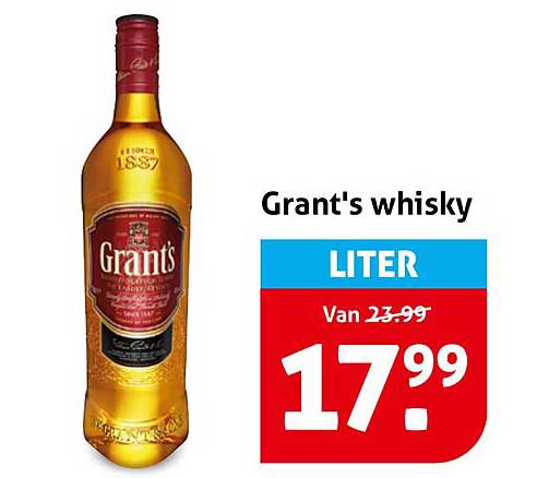 Grant's whisky LITER